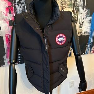 Canada Goose Black Freestyle Padded Vest